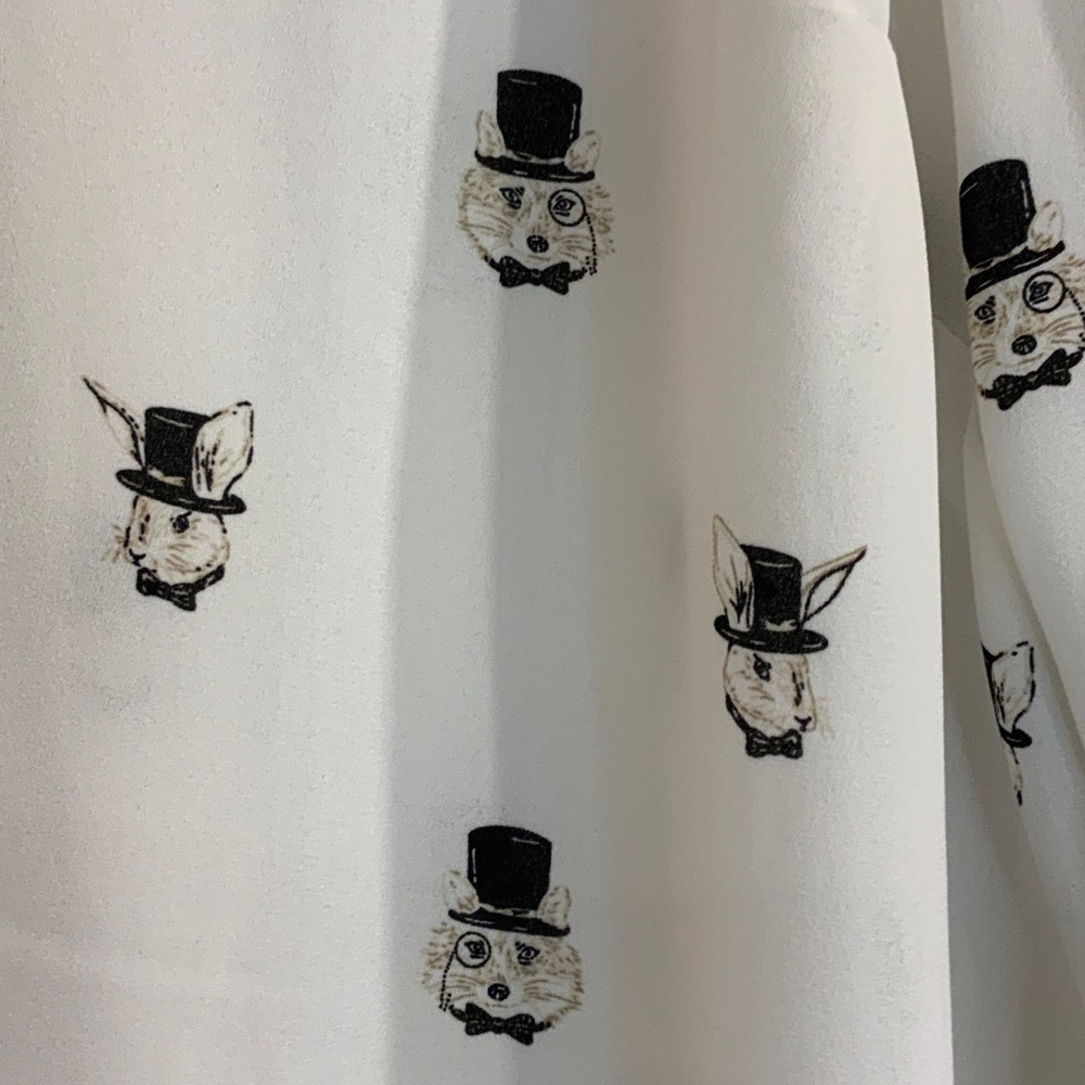 Torrid Madison Blouse Featuring “Dapper Animals” - Picture 2 of 8